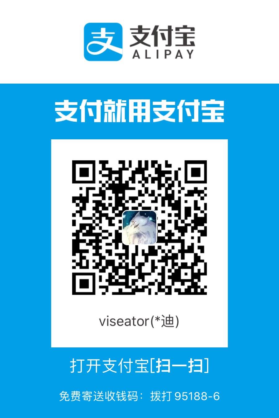 viseator(吴迪) 支付宝